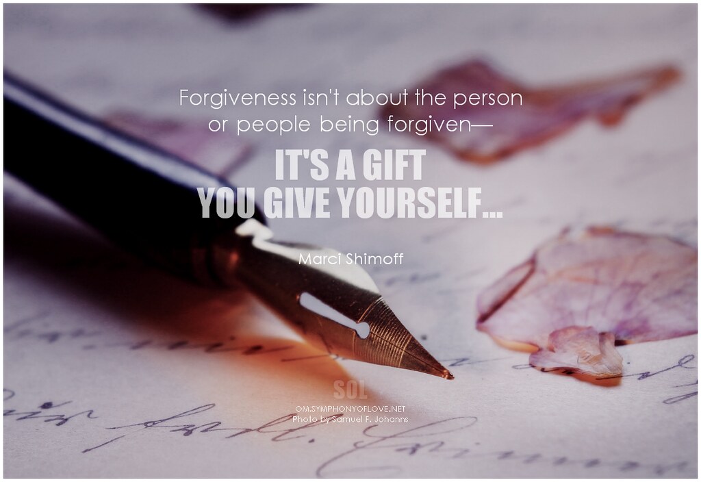 One word from Multiple Perspectives – FORGIVENESS